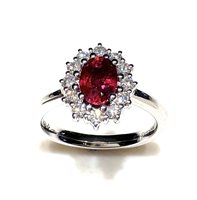 Ringe Giorgio Visconti Dame Kate in Weißgold Rubino 18310128